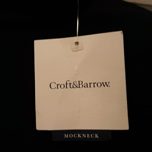 Croft & Barrow mockneck new with tags - Picture 3 of 3